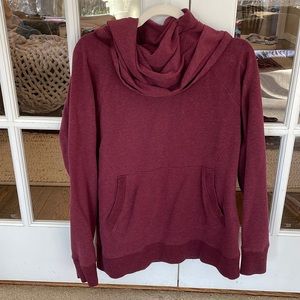 LL Bean women’s large cowl neck sweatshirt